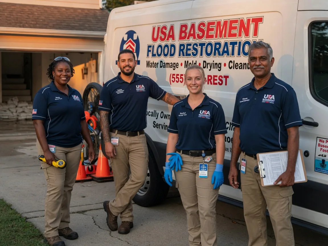 Basement Flood Cleanup company in Cameron, WV